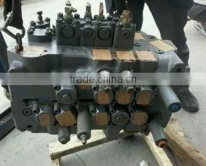 EXCAVATOR ZAX330 MAIN CONTROL VALVE 44625137, 4433970, USED thumbnail-1
