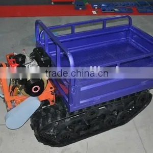 800kg Loads 250mm Track 11HP Diesel Mini Transporter / Garden Transporter thumbnail-1