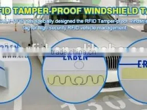 One-off Windshiled Tag RFID Sticker for Cars thumbnail-2