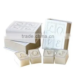 European and American Style Wedding Favor Candles Romantic Love Letter Book Candle thumbnail-4