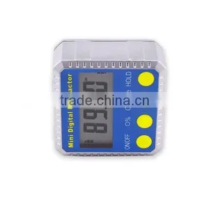 Digital Angle Gauge Meter Protractor 360 Degree Magnets Base Level Slope Bevel Box Inclinometer thumbnail-3