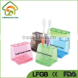 Plastic Toothbrush 4 Brush Stand Holder thumbnail-1
