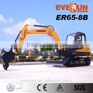 EVERUN Brand New Full Hydraulic 7 Ton Crawler Excavator 4WD thumbnail-5
