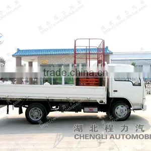Dongfeng 4*2 Mini Hydraulic Jack Lift Truck Sale thumbnail-1
