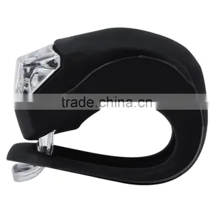 2pcs Portable Bicycle Lights Bike Head Front Rear Wheel LED Cycling Silicone Warning Flash Light thumbnail-5