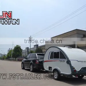 Hot Selling Fibber Glass Mini Caravan Trailer thumbnail-1
