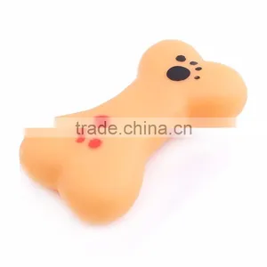 Evade Glue Squeak Toys the Bone Shape Small Size 9*5cm thumbnail-2