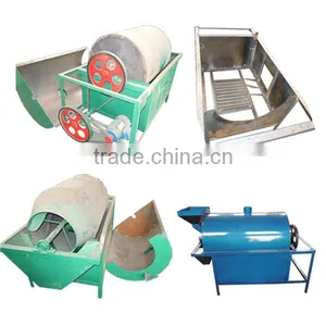 Groundnut Drum Frying Roaster With Firewood Heating thumbnail-1
