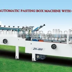 Automatic Pasting Box Machine With Crash Lock Bottom thumbnail-1