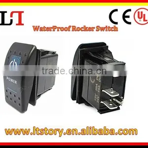 ON-OFF Car/Boat/Nautical/marine/yacht/offshore/marine LED Rocker Switch thumbnail-1