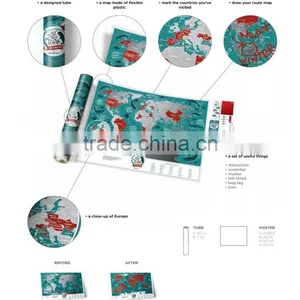 Scratch Places Off World Map Places I've Been Travel Map Great Scratchable Map Gift For Any Traveler thumbnail-6