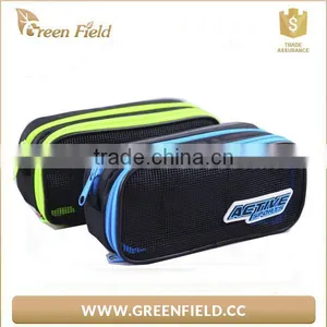 Double Layer Pencil Case Canvas Pen Pouch Pencil Bag thumbnail-3