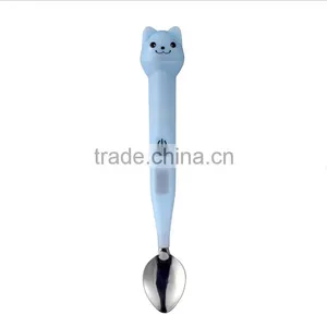 Creative Smart LED Thermometric Spoon, 304 Stainless Steel Spoon For Baby Use thumbnail-6