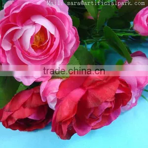 SJ10111104 Artificial Camellia Silk Flower thumbnail-5