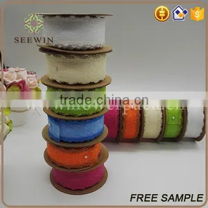 Most Popular Organza With Mesh Ribbon for Decoration thumbnail-3