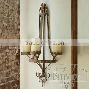Metal Wall Candle Holder thumbnail-1