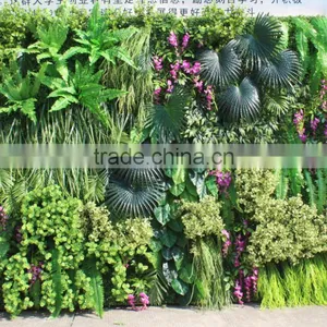 Factory Price Vertical Fake Artificial Grass Garden Green Wall thumbnail-1