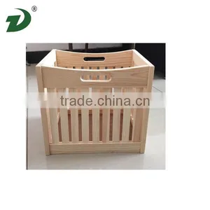 Antique Wooden Crate Box thumbnail-2