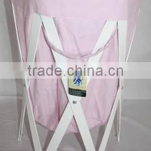 Solid Pink Laundry Bags For Babies thumbnail-1