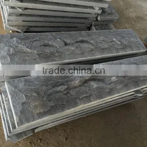 Mushroom Finished Tile Dark Grey Basalt Tiles Antique Black Basalt Wall Tiles thumbnail-1