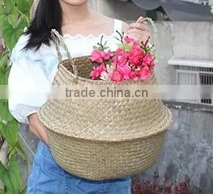 Natural Seagrass Belly Baskets/ Seagrass Laundry Baskets thumbnail-6