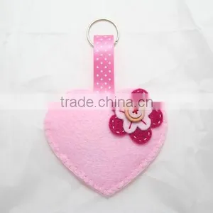 Express Hot Sale High Quality Decorative New Products Fabric Eco Friendly Felt Floating Keyring Made in China thumbnail-1