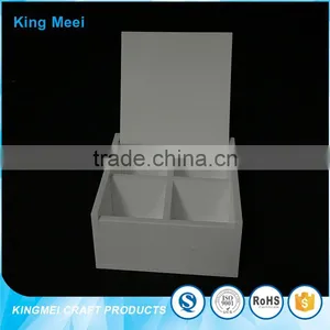 High Quality White Acrylic Display Box for Cosmetic thumbnail-2