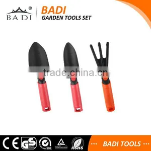 High Grade Hot Sale Colorful Garden Tool Set With Red Soft Handle thumbnail-1