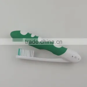 FDA Travel Folding Toothbrush Pantone Color WUXI Nylon Bristle thumbnail-6