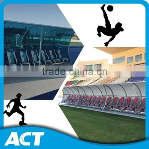Professional Galvanized Steel Frame Football Soccer Dugout Shelter thumbnail-2