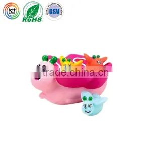China ICTI Factory Set of Butterfly Family Baby Bath Toy for Fun thumbnail-1