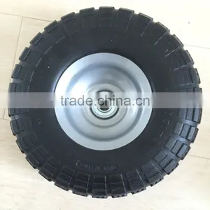 Steel Hub Small PU Wheel 4.10 350-4 Tyre thumbnail-3