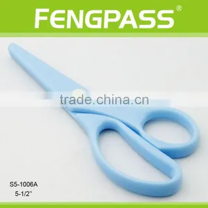 S5-1006A 5.25 Inch Plastic Childrens Scissors thumbnail-1