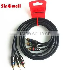 High Quality Audio Video M/M 3RCA Cable Connect Video Devices thumbnail-1