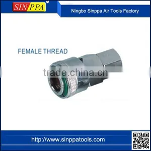 Sinppa Professional One Touch Japan Type Quick Coupler Steel Pneumatic Fitting Quick Coupling thumbnail-1