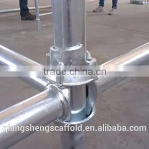 High Grade Steel Hot Dipped Galvanized Quick Erection System Cuplock Scaffolding Mobile Scaffold for Building Construction thumbnail-1