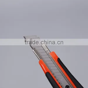 Hot Sale 18mm Utility Knife High Quality Tool Knife Fixed Blade Knife 2 Colors Student Psc Tool Knife thumbnail-3