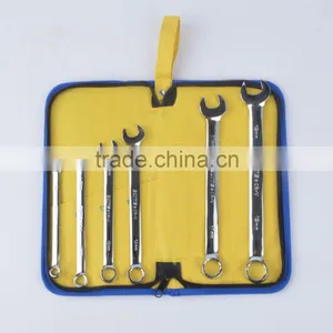 6 Pcs ANSI CR-V Combination Wrench Set ,6 Pcs Metric Combination Wrench Set,6 Pcs Anti-rust Combination Wrench Set thumbnail-5