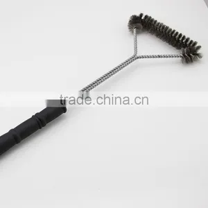 Best Stainless Steel Barbecue Grill Brush With Long Wire Handle thumbnail-3
