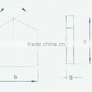 Chopping Bit for Drilling the Equipment Installation Holes in Brick,stone and Concrete Wall--Pentagon thumbnail-1