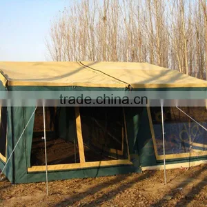 Double Cab Pickup Military Trailer Tent / Outdoor Truck Tent Truck Awning thumbnail-1
