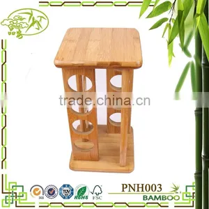 China Manufacture Professional Bamboo Spice Rack thumbnail-1
