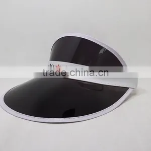 Hot Sale Fashion Transparent Colors PVC Hat For Unisex Sun Hat thumbnail-3