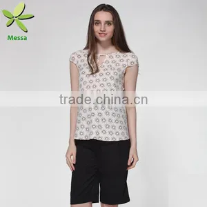 Factory Price Fashion Style Blouse Patterns Free thumbnail-1