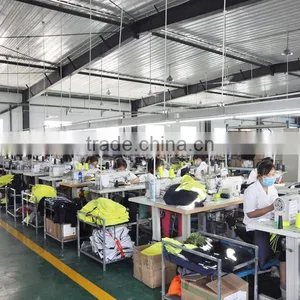 Pass Certificated Cheap Safety Custom Uniform Flame Retardant Workwear Jacket With Reflective Strip thumbnail-3