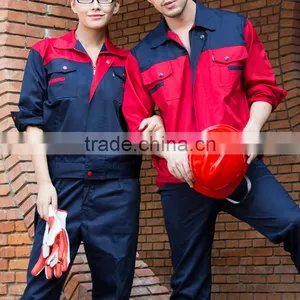 Work Clothes For Men Construction Red Color Work Uniform thumbnail-2