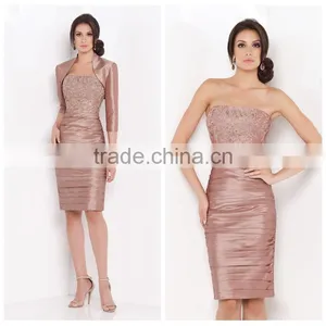 Fashion Club Wear Long Sleeve Satin Casual Dress for Women thumbnail-1