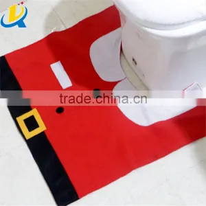 Hot Sale Cute Christmas Closestool Decoration Santa Toilet Seat Cover thumbnail-5