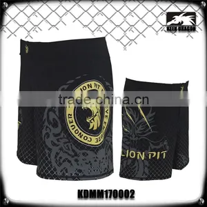 High Quality Custom Desgin Sublimated Print Fight Mma Shorts thumbnail-1