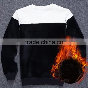 2017 Jiangxi Wholesale Professional Good Quality Round Neck Sweatshirt for Mens Custom thumbnail-3